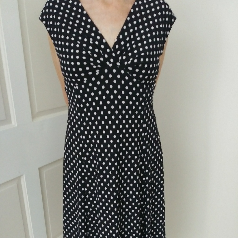 Criss cross bodice dress